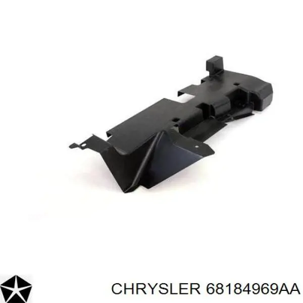 68184969AA Chrysler Повітропровід (дефлектор) радіатора, лівий