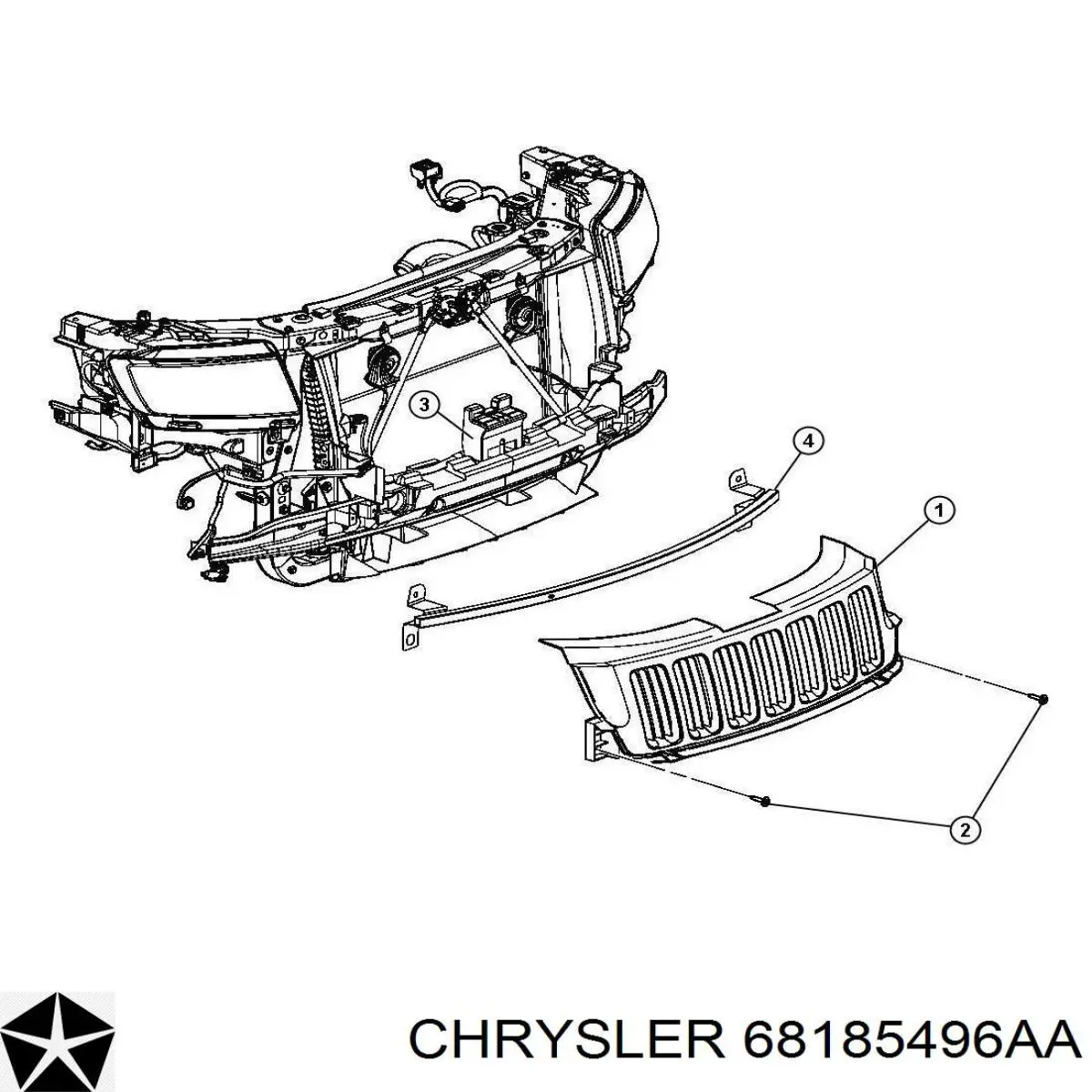 Купити 68185496AA Chrysler 