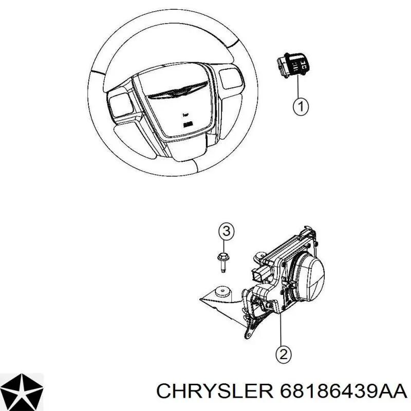  Chrysler 68186439AA ціна, від 10.57 USD