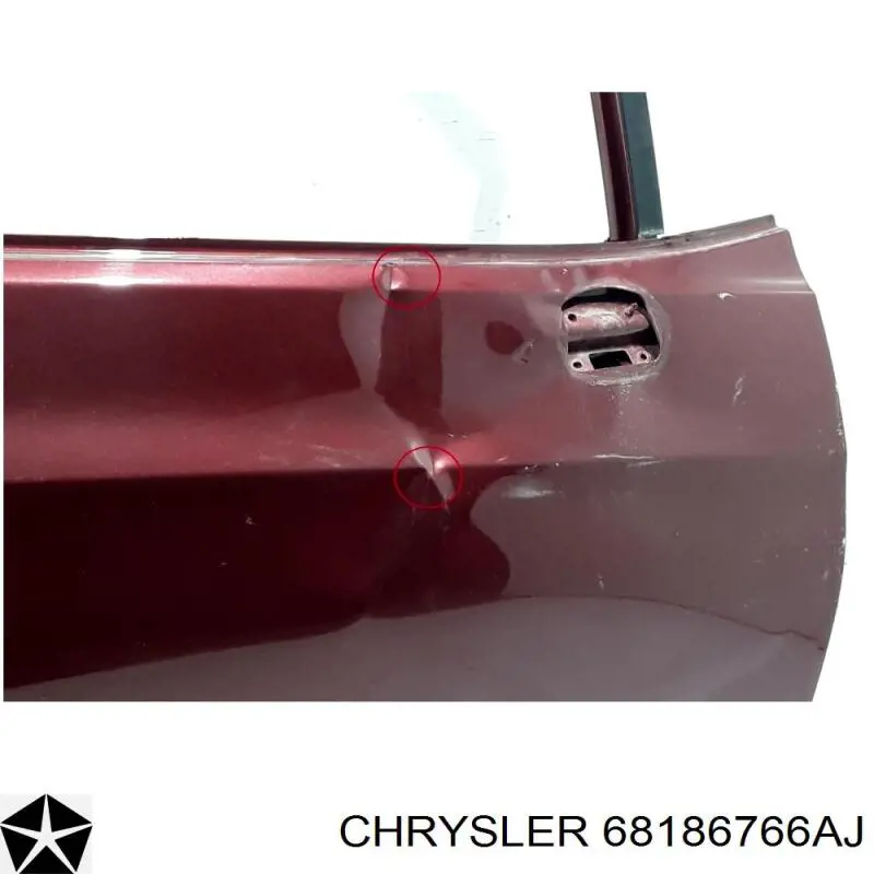 Купити 68186766AJ Chrysler Двері праві передні