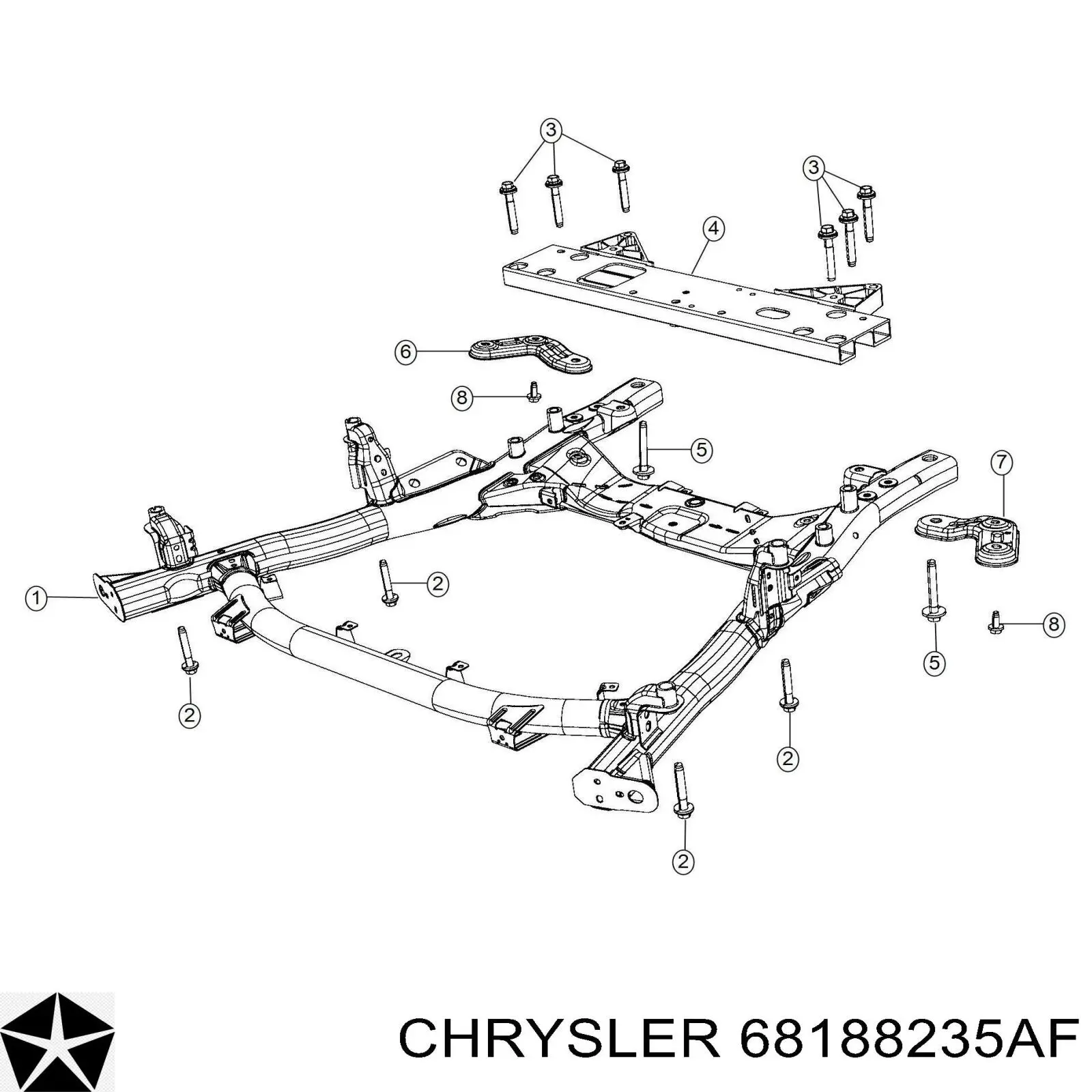  68188235AD Chrysler