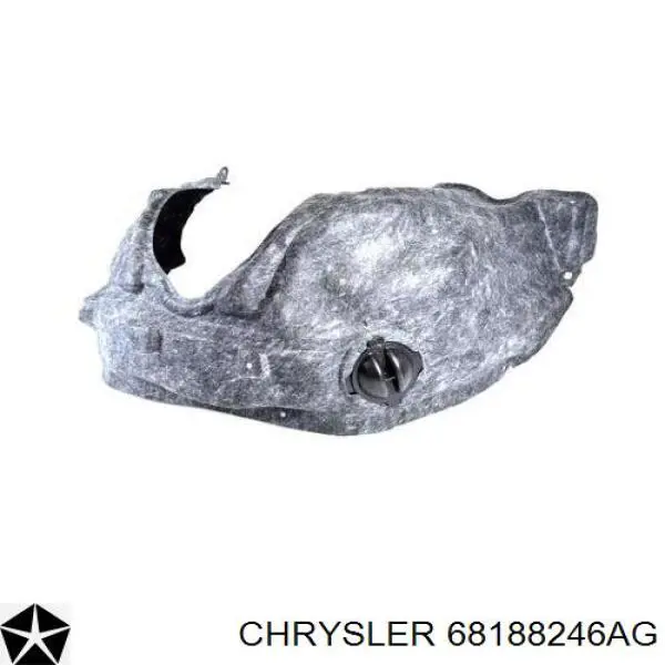 Купити 68188246AF Chrysler Підкрилок передній правий