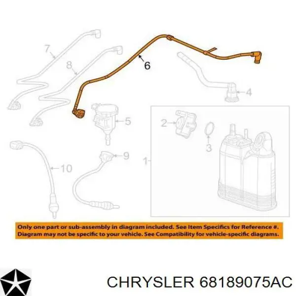 68189075AE Chrysler 