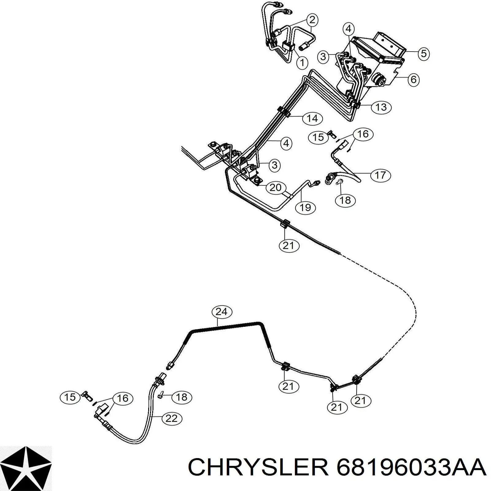 68196033AA Chrysler 