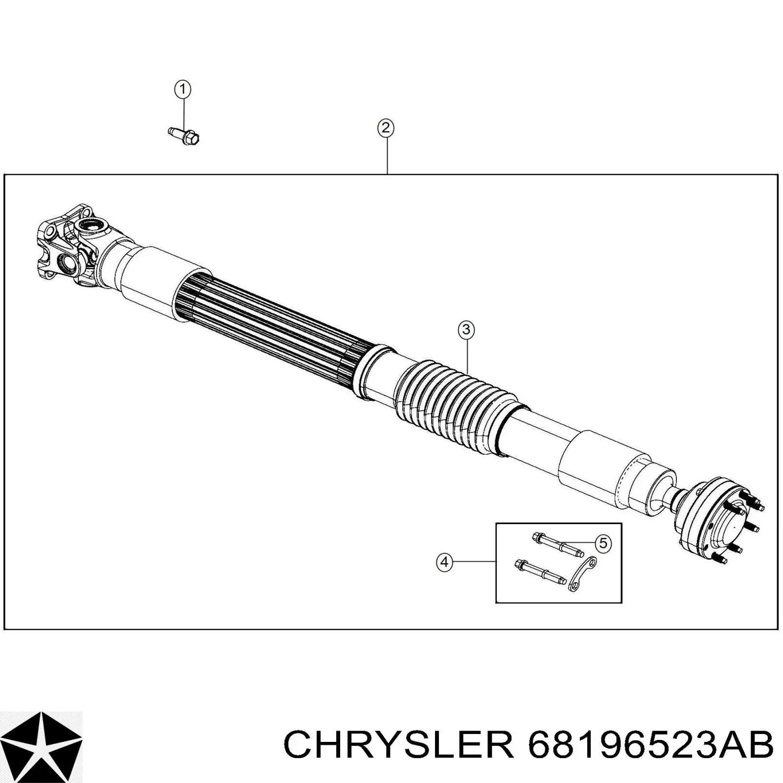  68196523AA Chrysler