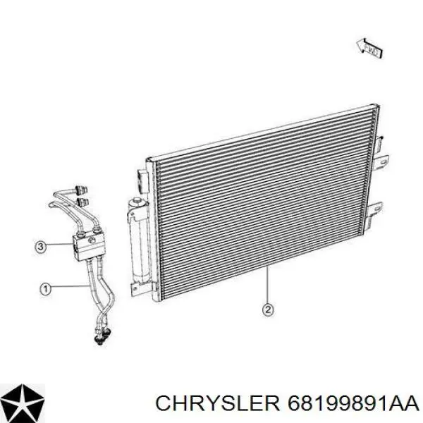  Chrysler 68199891AA ціна, від 165.78 USD