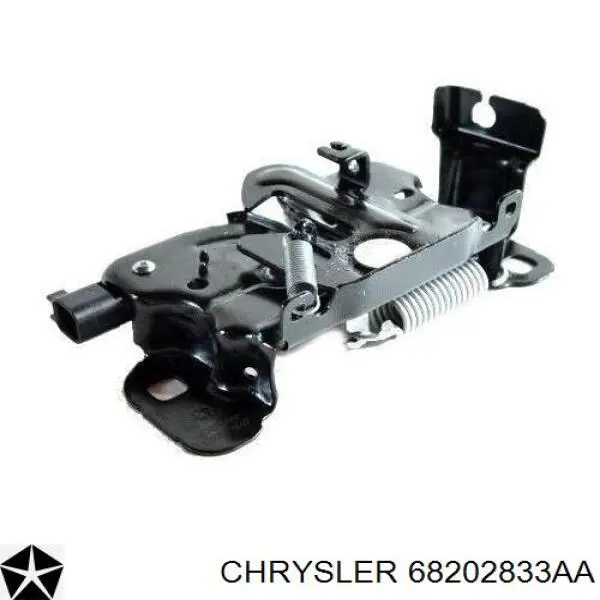 68202833AA Chrysler Запор капота (замок і привід замка капота)