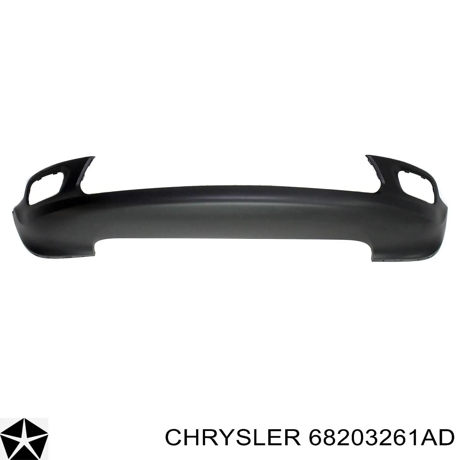 Кожух бампера заднього Chrysler 68203261AD ціна, від 101.53 USD