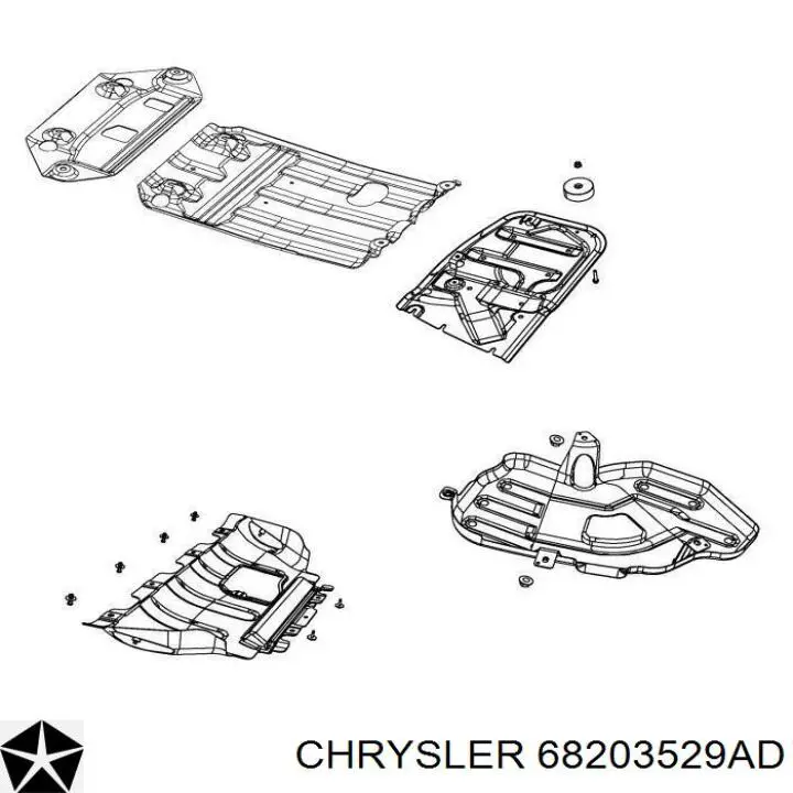  Chrysler 68203529AD ціна, від 82.35 USD