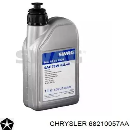 68210057AA Chrysler Масло варіатора