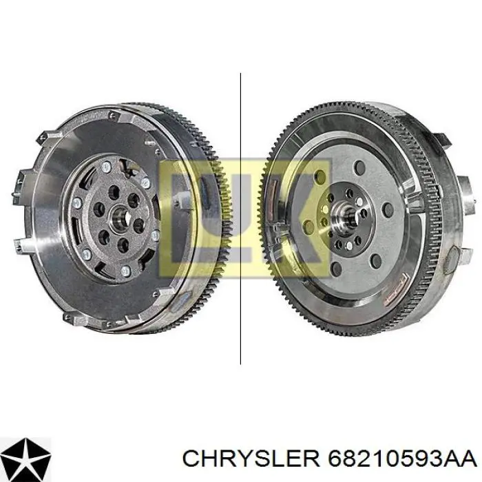 Маховик двигуна Chrysler 68210593AA ціна, від 334.76 USD