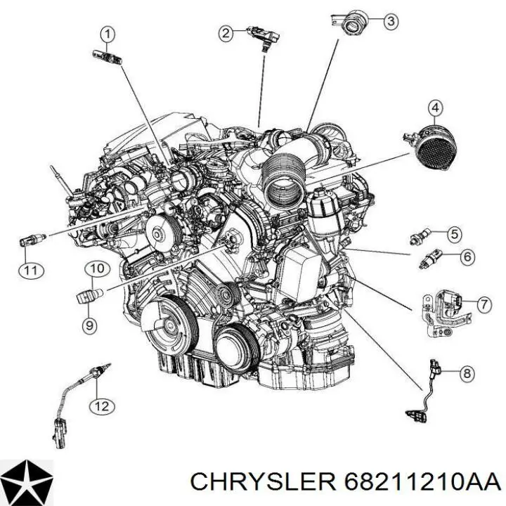  68211210AA Chrysler