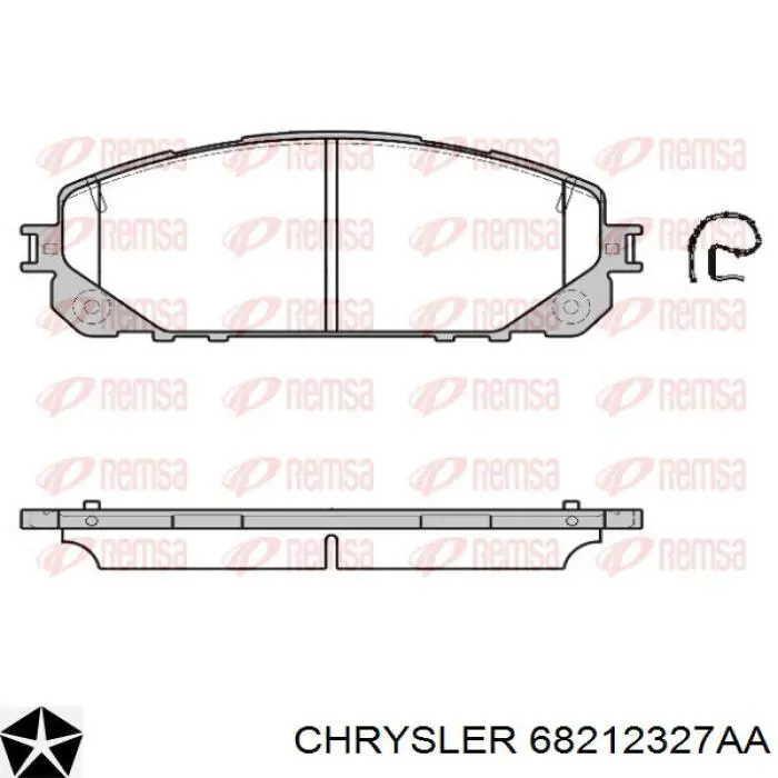 Гальмівні колодки Denckermann B111549 ціна, від 30.60 USD