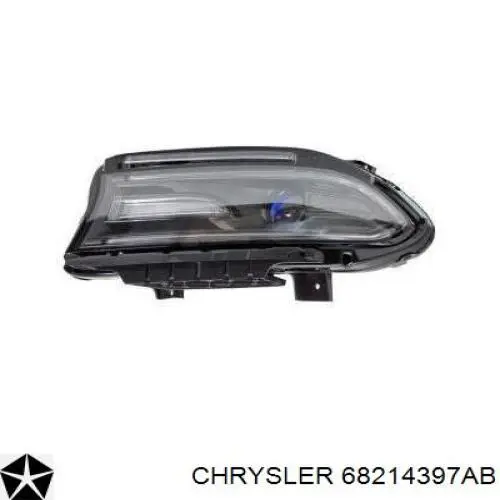 Фари Chrysler 68214397AB ціна, від 455.57 USD