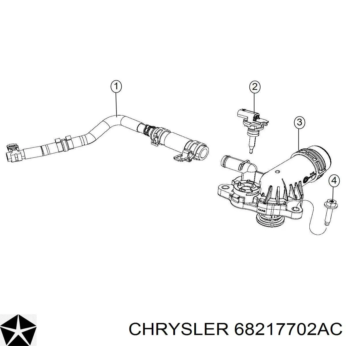 Купити 68217702AC Chrysler 