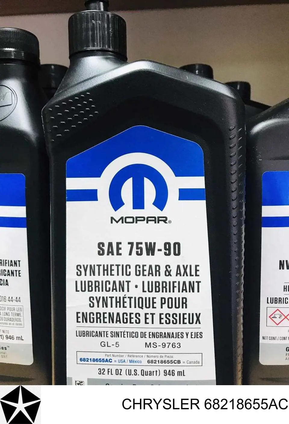 Купити 68218655AC Chrysler Масло для роздавальної коробки