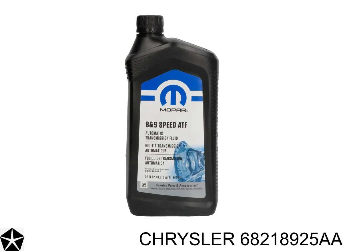 Масло трансмісії Chrysler 68218925AA ціна, від 27.95 USD
