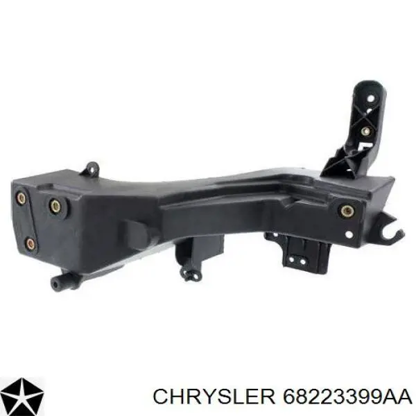 Рамка радіатора ліва Chrysler 68223399AA ціна, від 34.90 USD