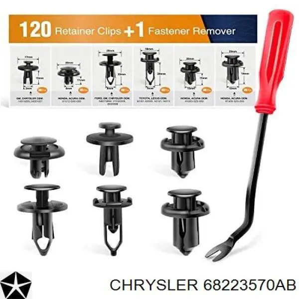 68223570AB Chrysler Система електронного керування АБС