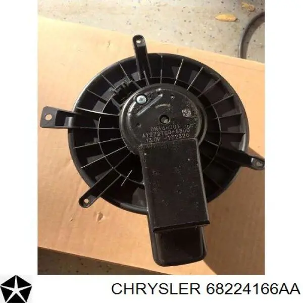 Двигун вентилятора пічки (обігрівача салону) Chrysler 68224166AB ціна, від 44.83 USD
