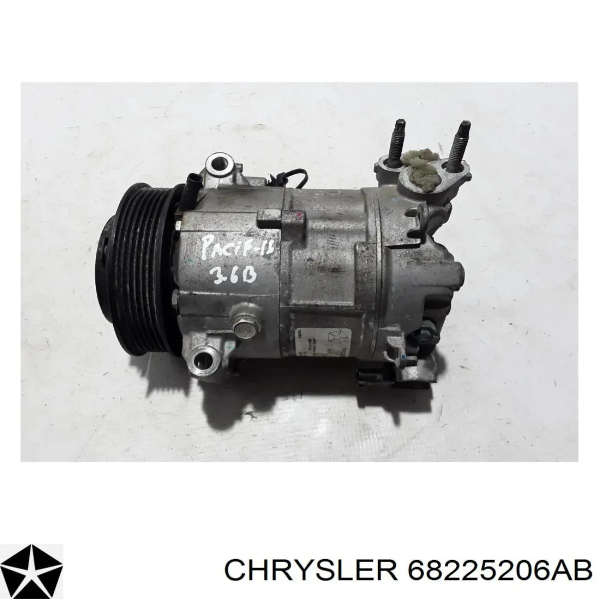 Купити 68225206AF Chrysler Компресор кліматичної установки