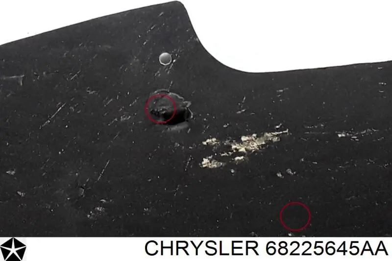 68225645AB Chrysler Утеплювач капота
