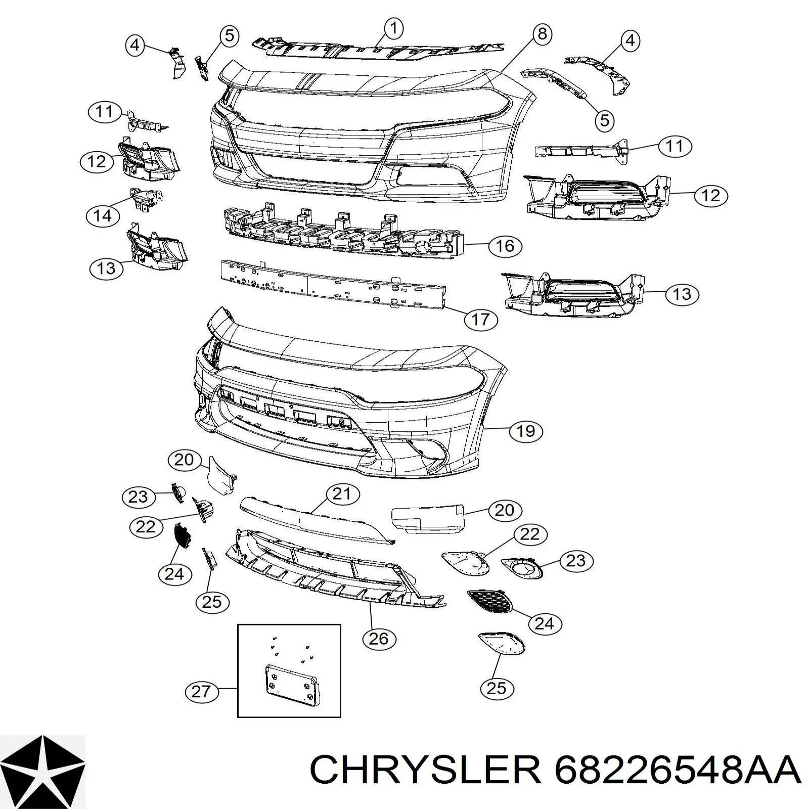 68226542AA Chrysler 