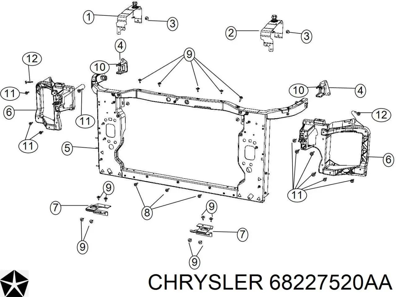 68227520AA Chrysler 