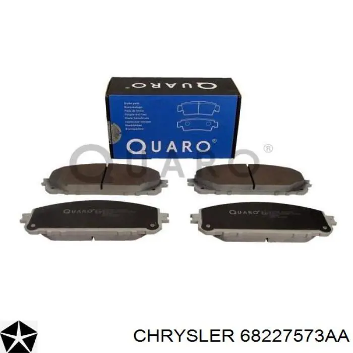 Купити 68227573AA Chrysler Колодки гальмівні передні, дискові