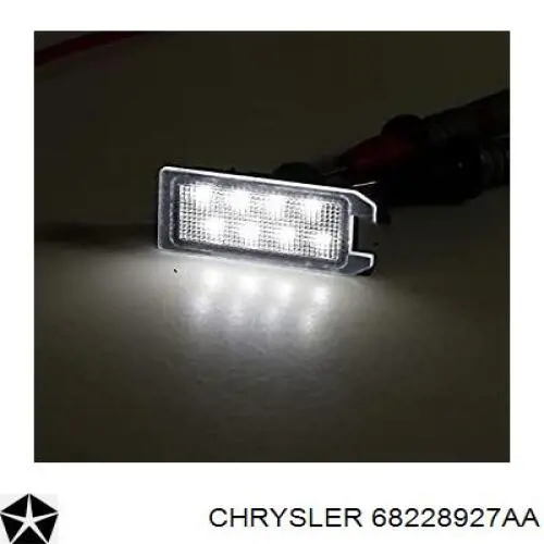 Ліхтар підсвічування заднього номерного знака Chrysler 68228930AA ціна, від 17.08 USD
