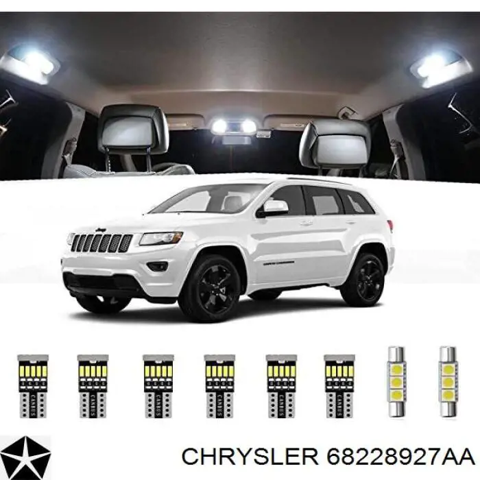 68228930AA Chrysler Ліхтар освітлення номерного знака