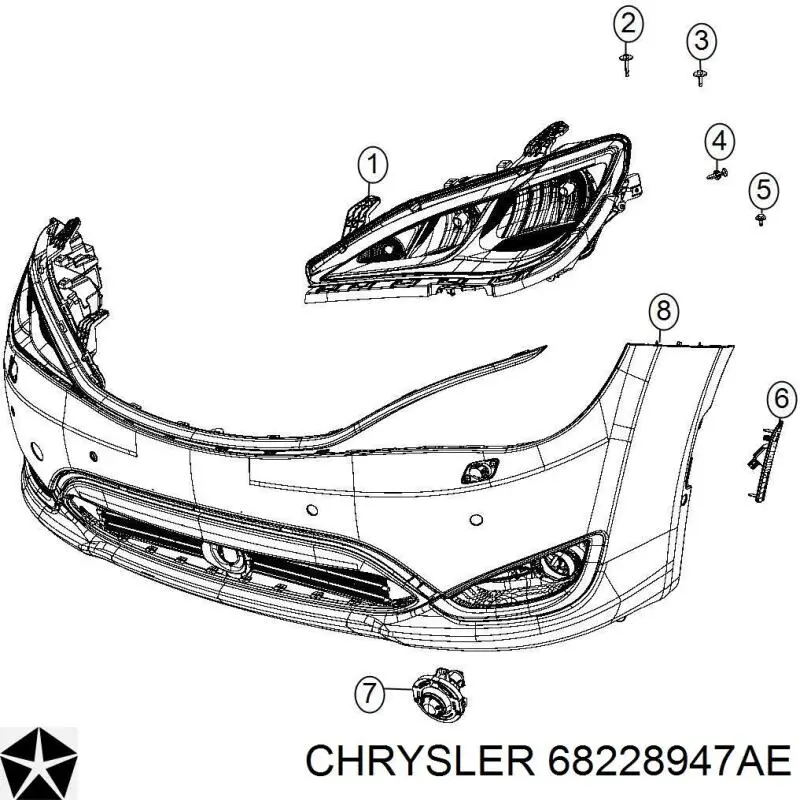  Chrysler 68228947AE