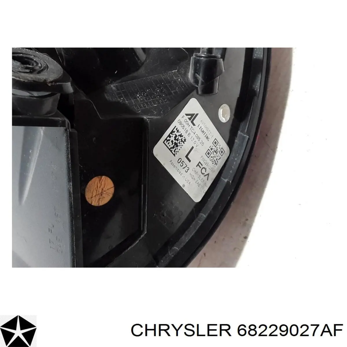 Купити 68229027AF Chrysler Ліхтар задній