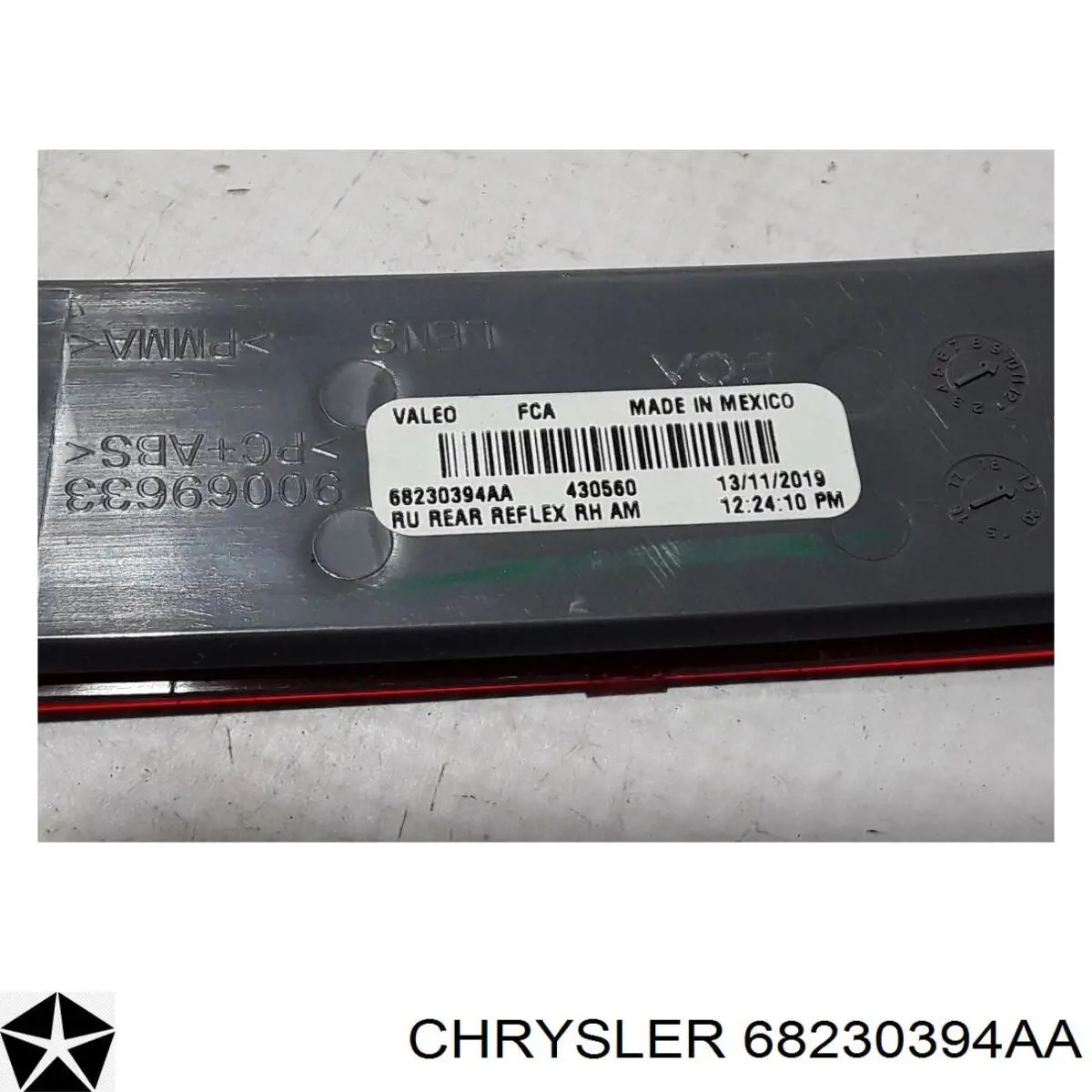 68230394AA Chrysler Правий катафот бампера