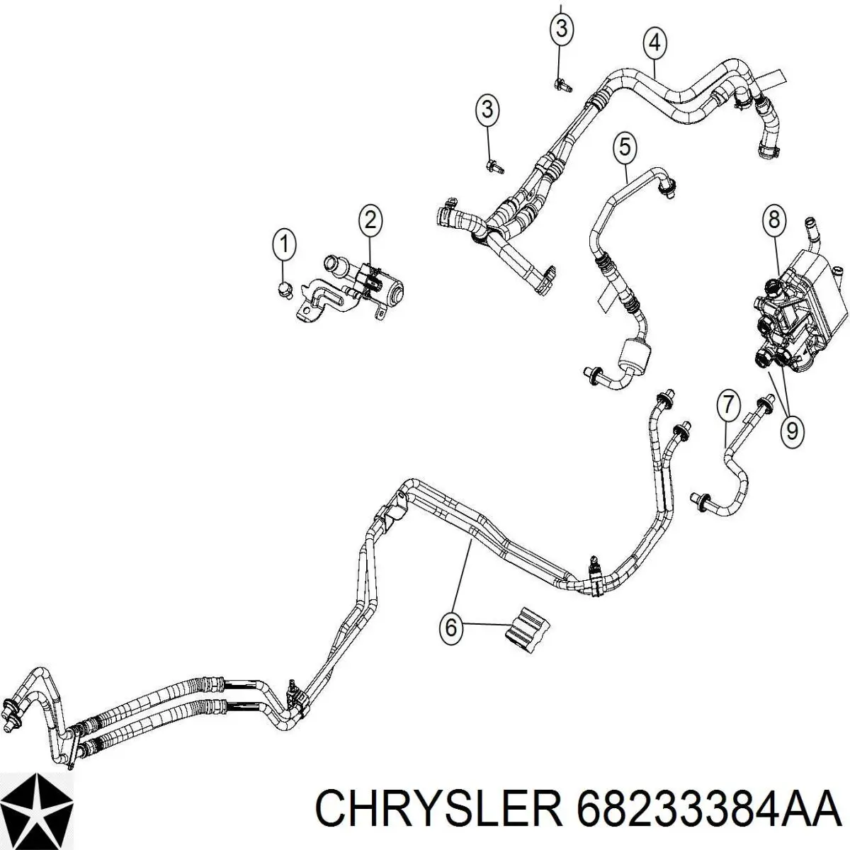  Chrysler 68485460AB ціна, від 61.86 USD
