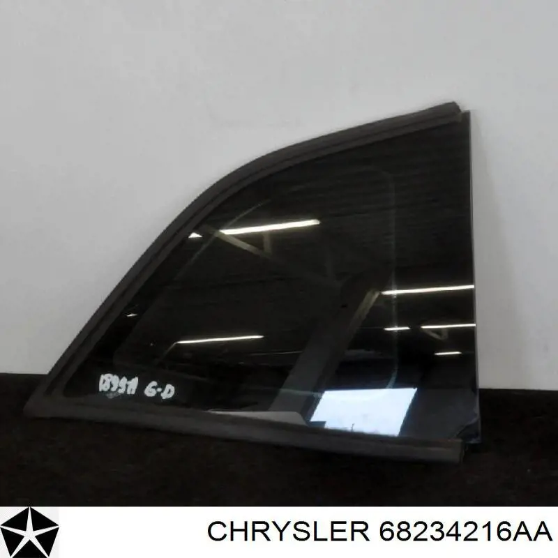 68234216AA Chrysler Стукло багажника, праве
