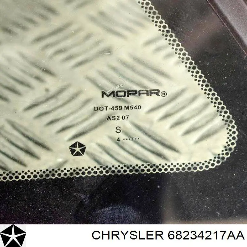 Скло багажника, ліве Chrysler 68234217AA ціна, від 50.68 USD