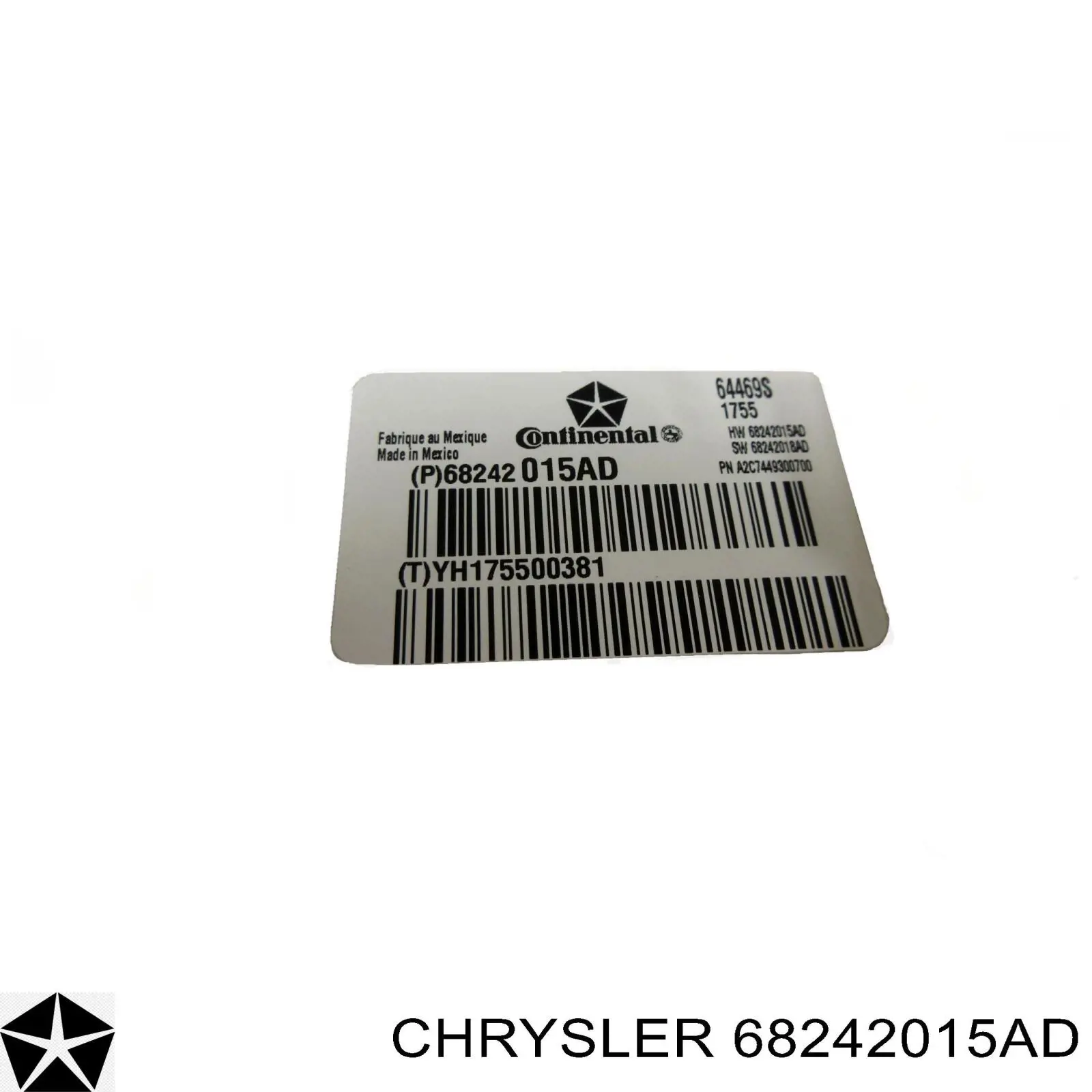 Купити 68242015AD Chrysler 