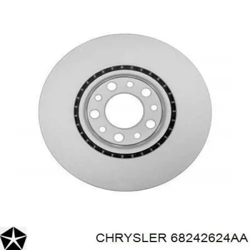 Гальмівні диски передні 68242624AA Chrysler