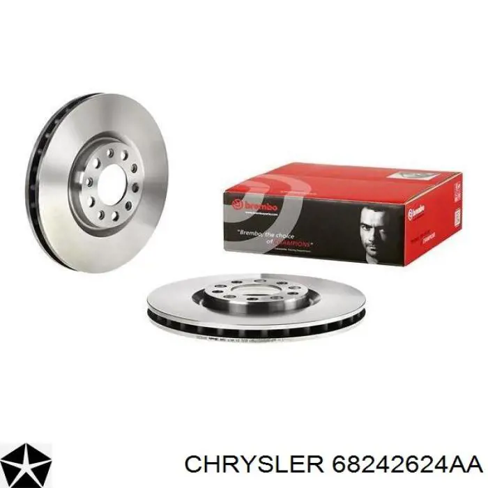 Купити 68242624AA Chrysler Ротор гальмівний