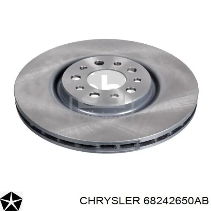 Купити 68242650AB Chrysler Ротор гальмівний