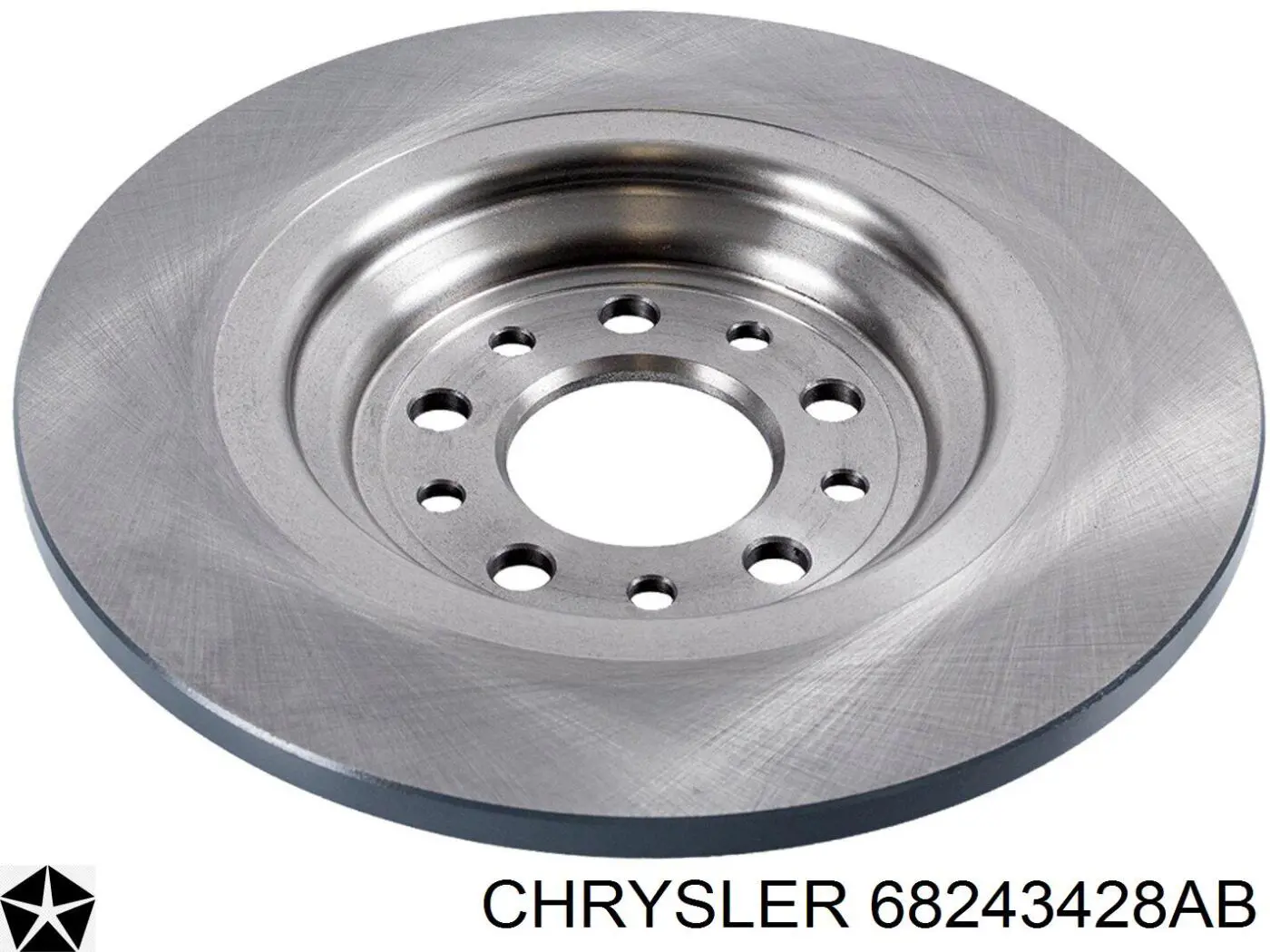 Купити 68243428AB Chrysler Диск заднього гальма