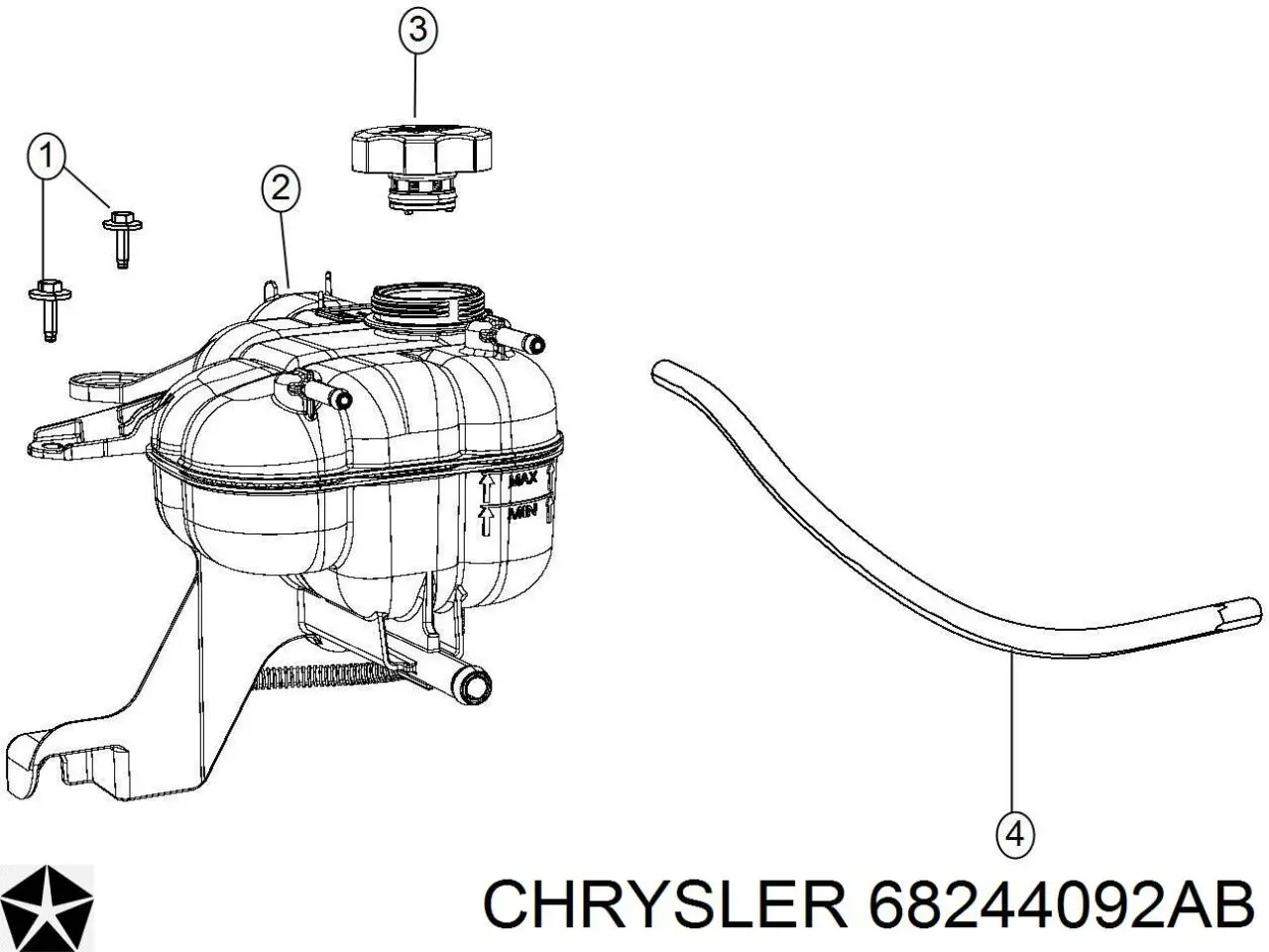  Chrysler 68244092AB ціна, від 25.68 USD