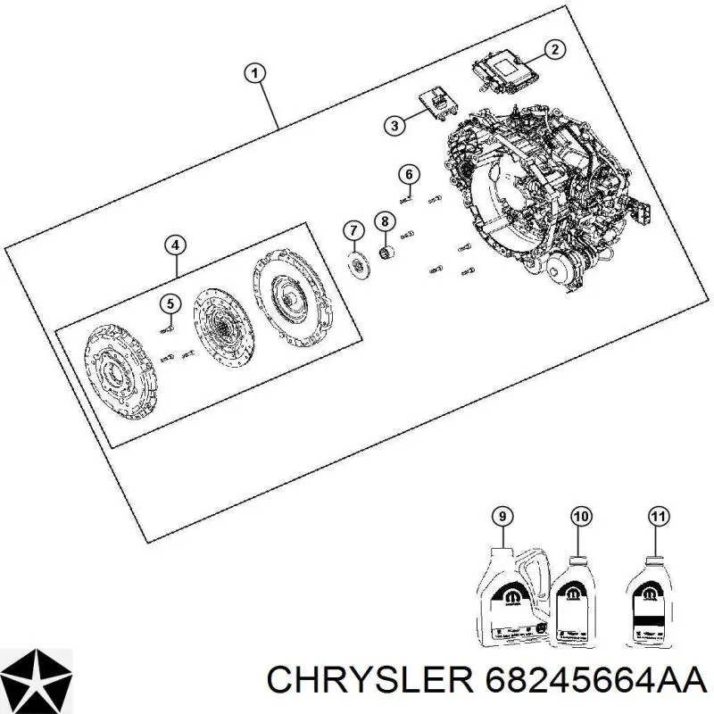  K68530489AA Fiat/Alfa/Lancia