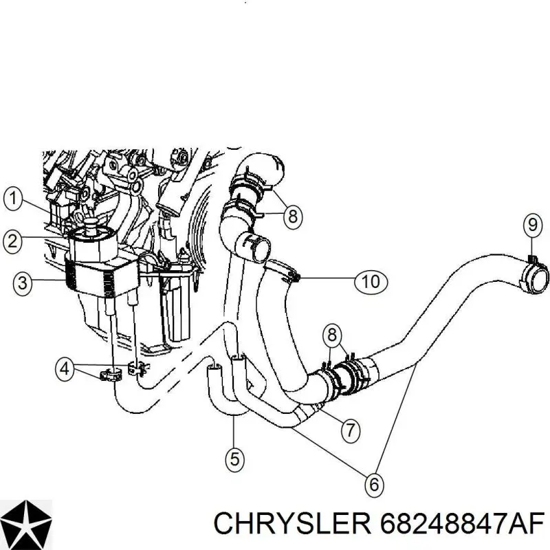 68248847AF Chrysler 