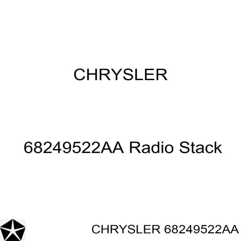 68249522AB Chrysler 