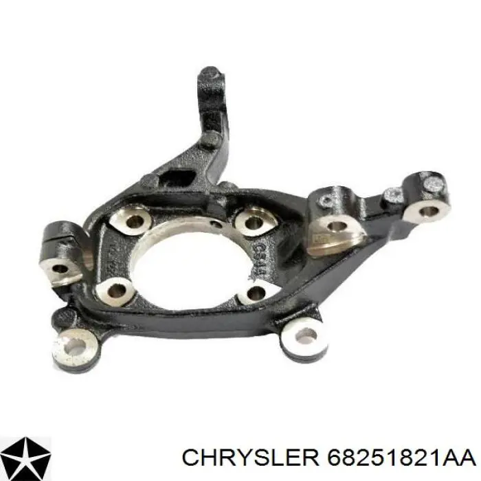 68251821AA Chrysler Цапфа передня ліва
