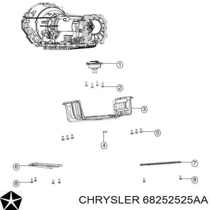  68110245AE Chrysler