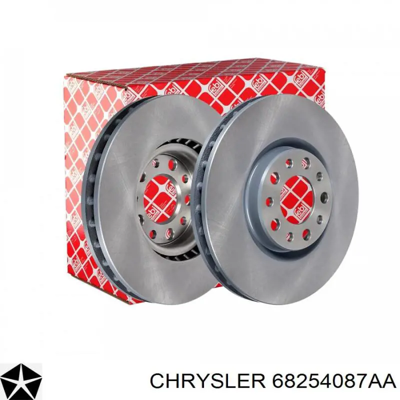 Купити 68254087AA Chrysler Ротор гальмівний