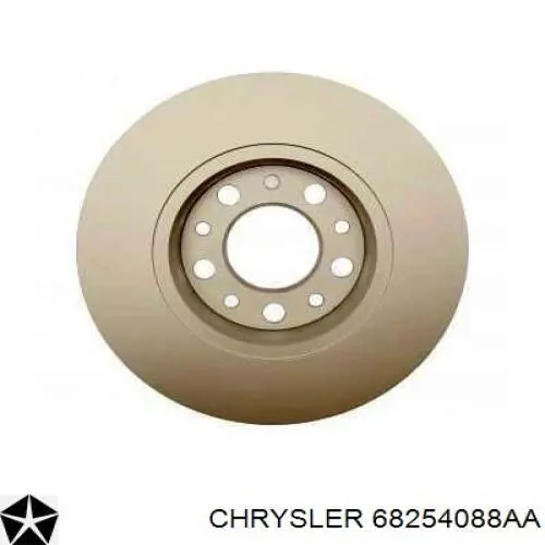 68254088AA Chrysler Дискові гальма